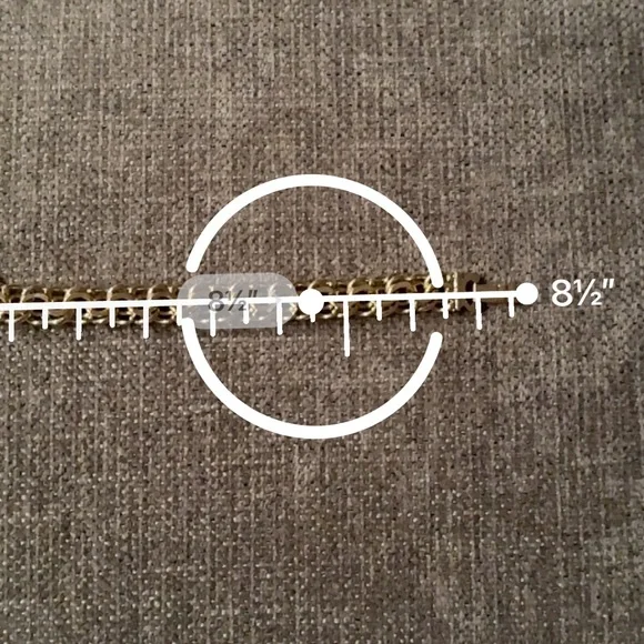 Elegant  MONET Gold Chain Bracelet - Picture 4 of 4